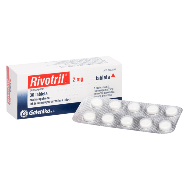 Clonazepam 2mg rivotril